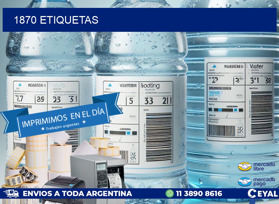 1870 ETIQUETAS