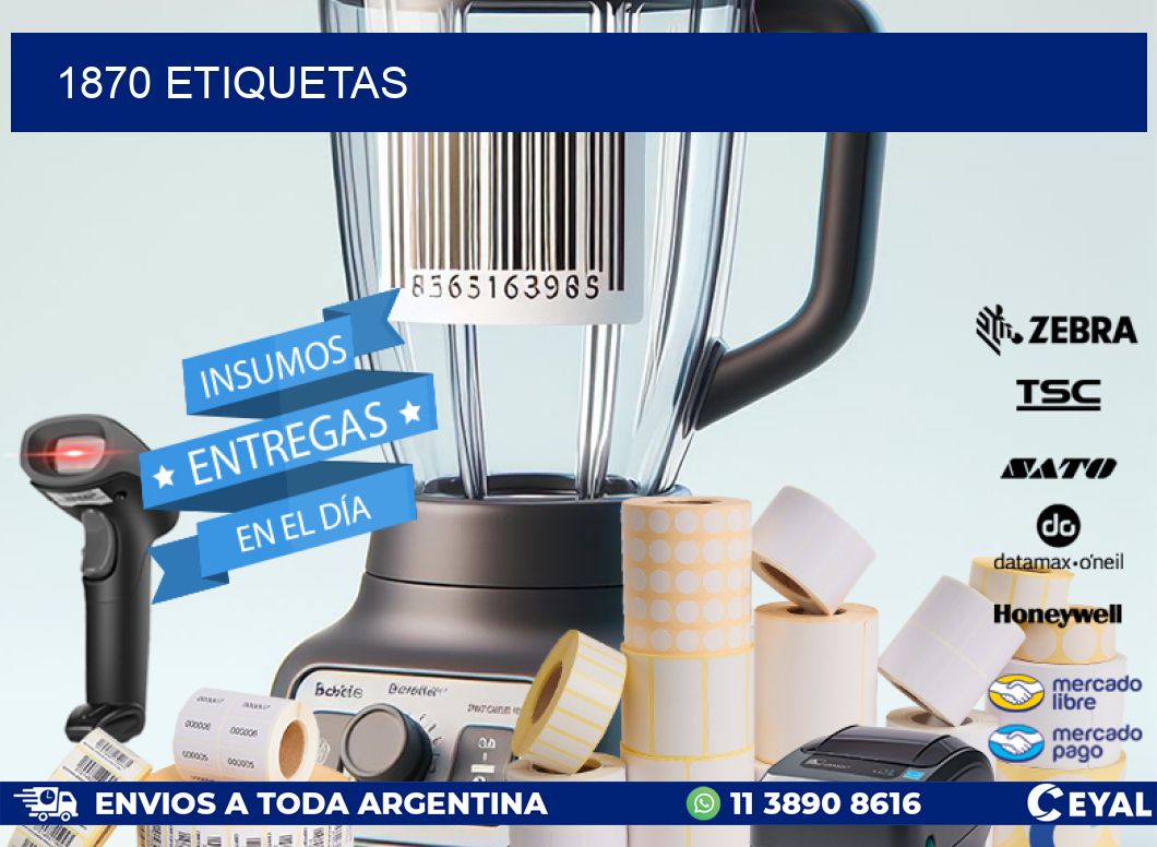 1870 ETIQUETAS
