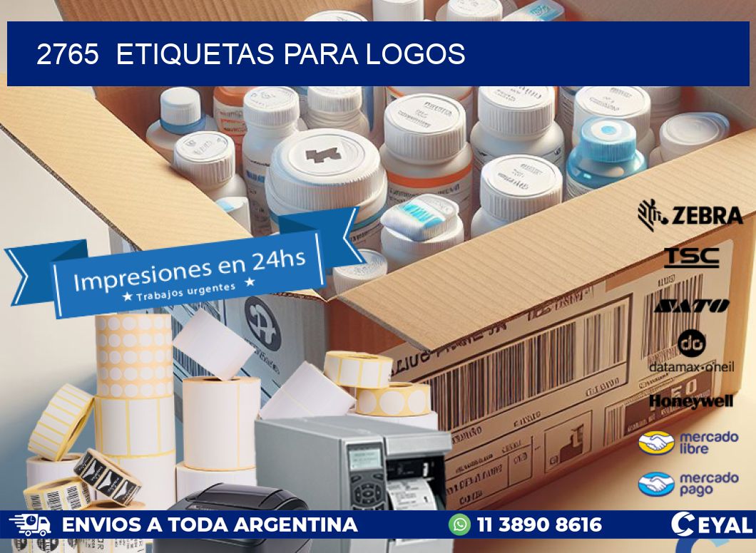 2765  ETIQUETAS PARA LOGOS