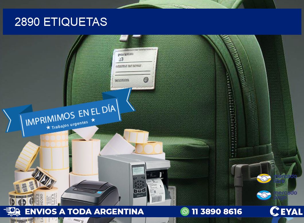 2890 ETIQUETAS