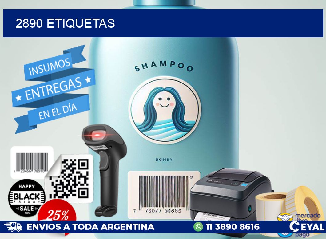 2890 ETIQUETAS