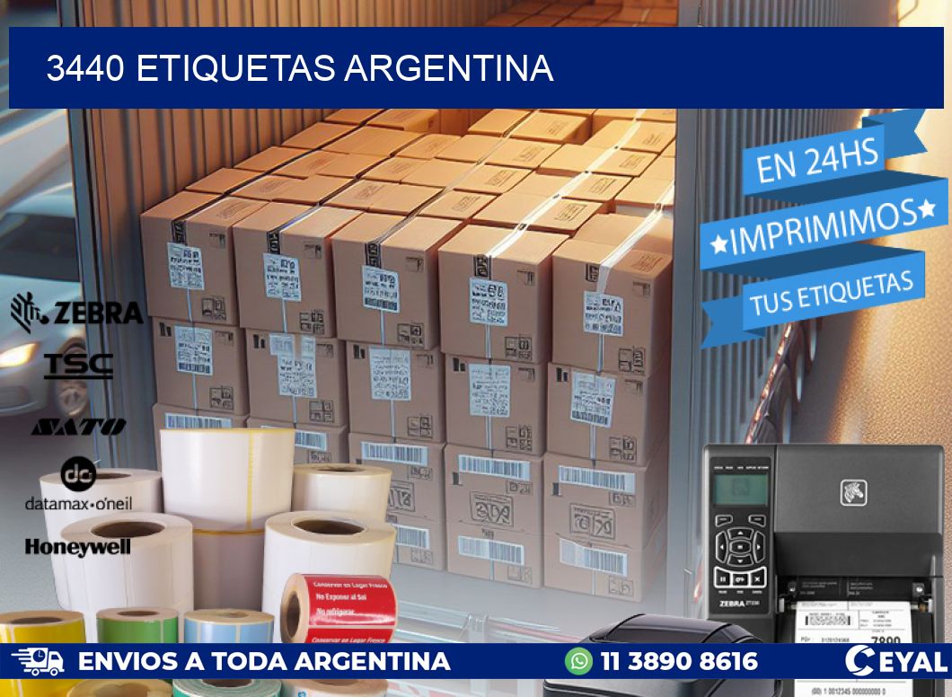 3440 ETIQUETAS ARGENTINA