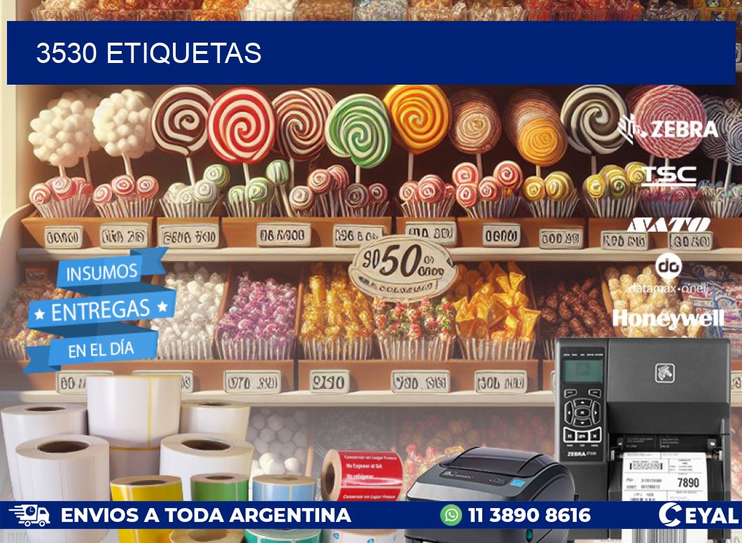 3530 ETIQUETAS