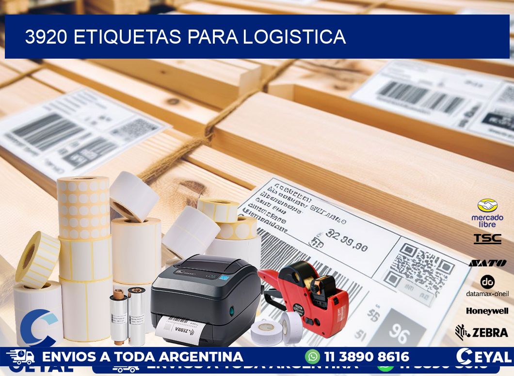 3920 ETIQUETAS PARA LOGISTICA