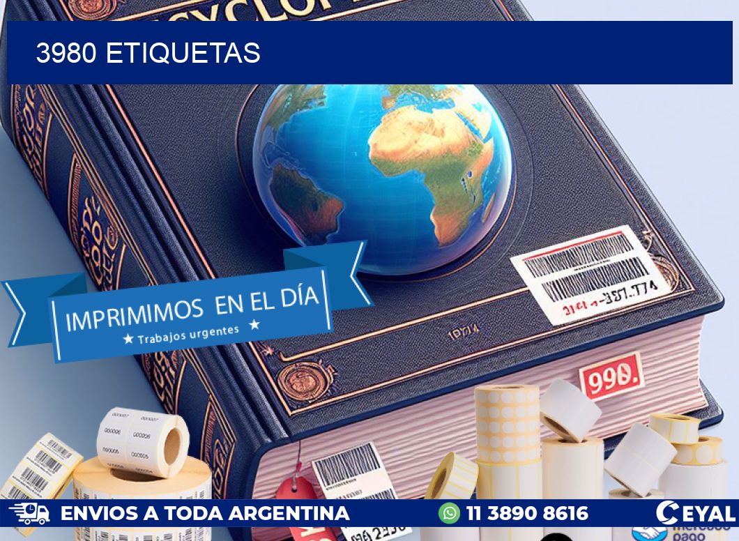3980 ETIQUETAS