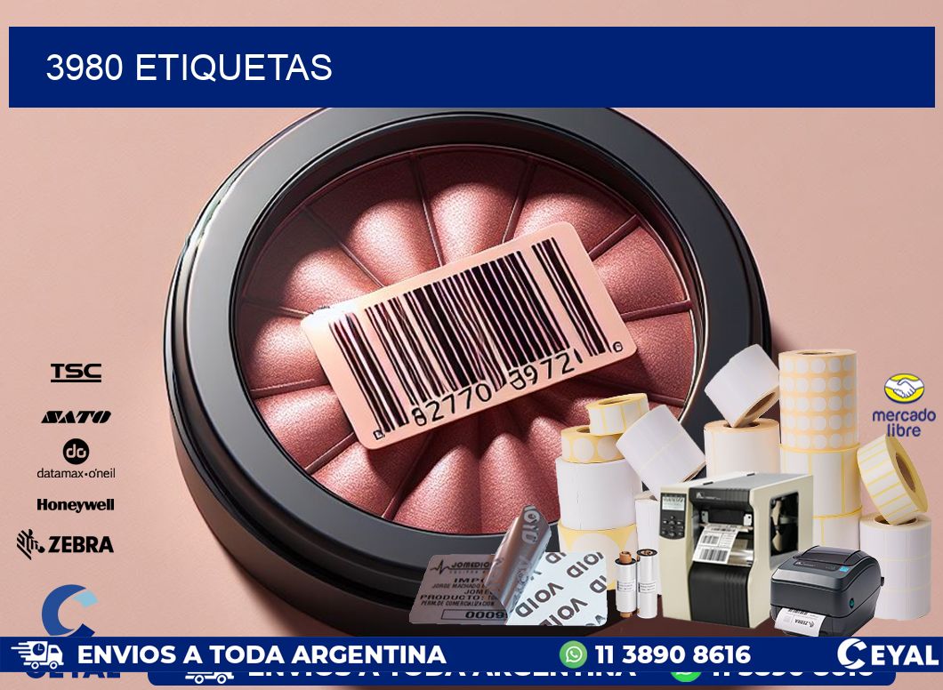 3980 ETIQUETAS