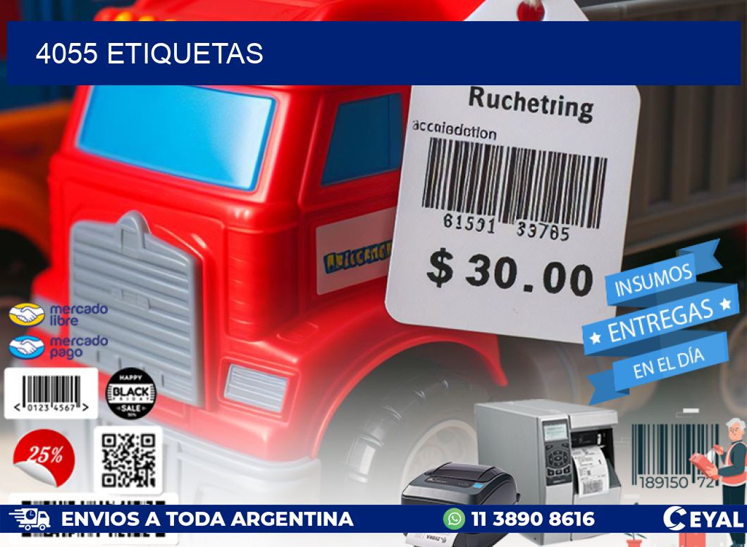 4055 ETIQUETAS