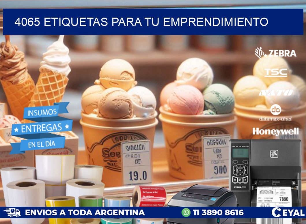 4065 ETIQUETAS PARA TU EMPRENDIMIENTO