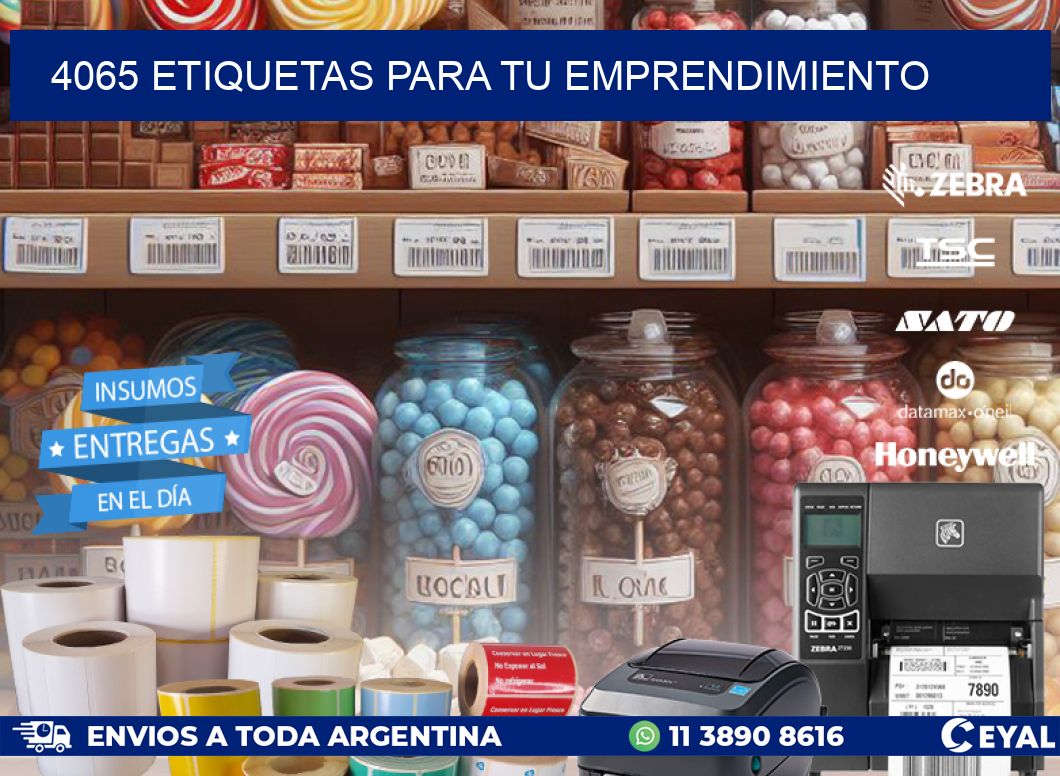 4065 ETIQUETAS PARA TU EMPRENDIMIENTO