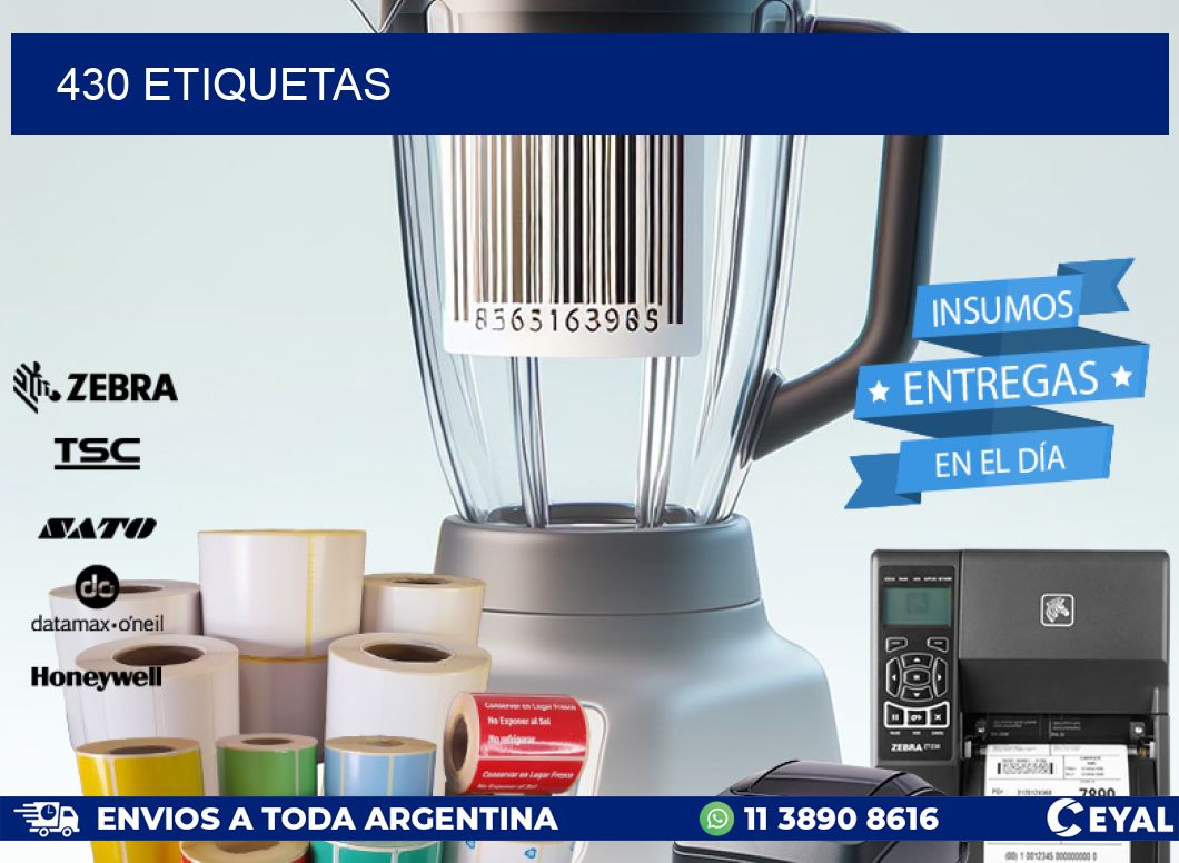 430 ETIQUETAS