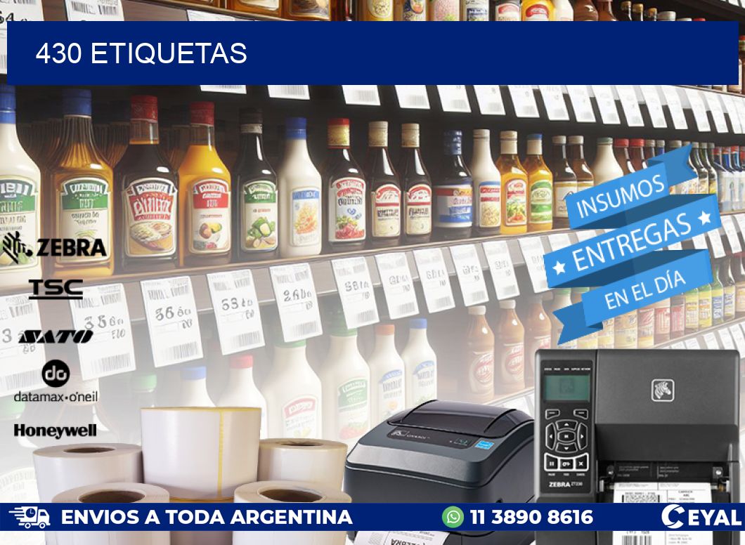 430 ETIQUETAS