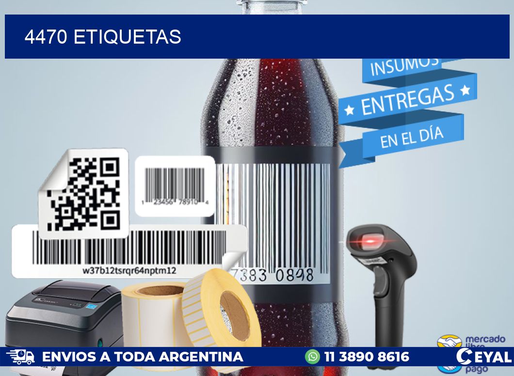 4470 ETIQUETAS