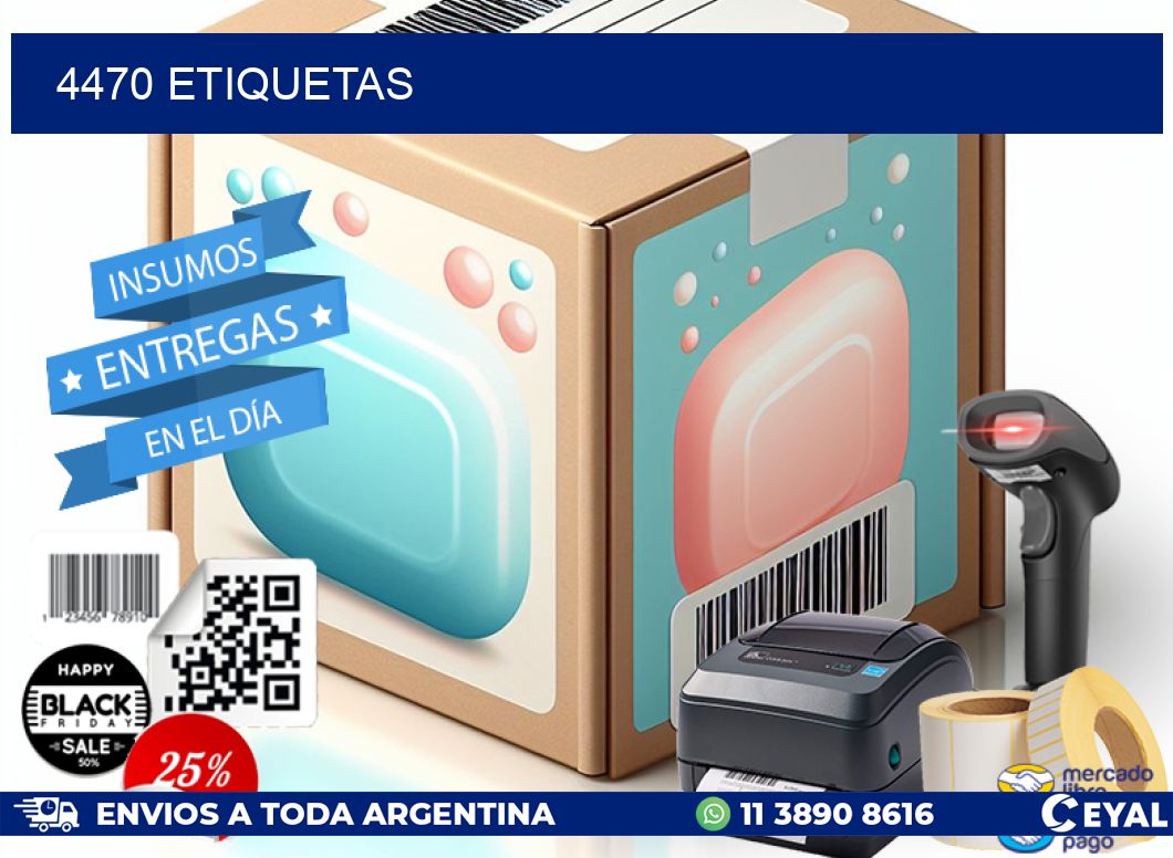 4470 ETIQUETAS