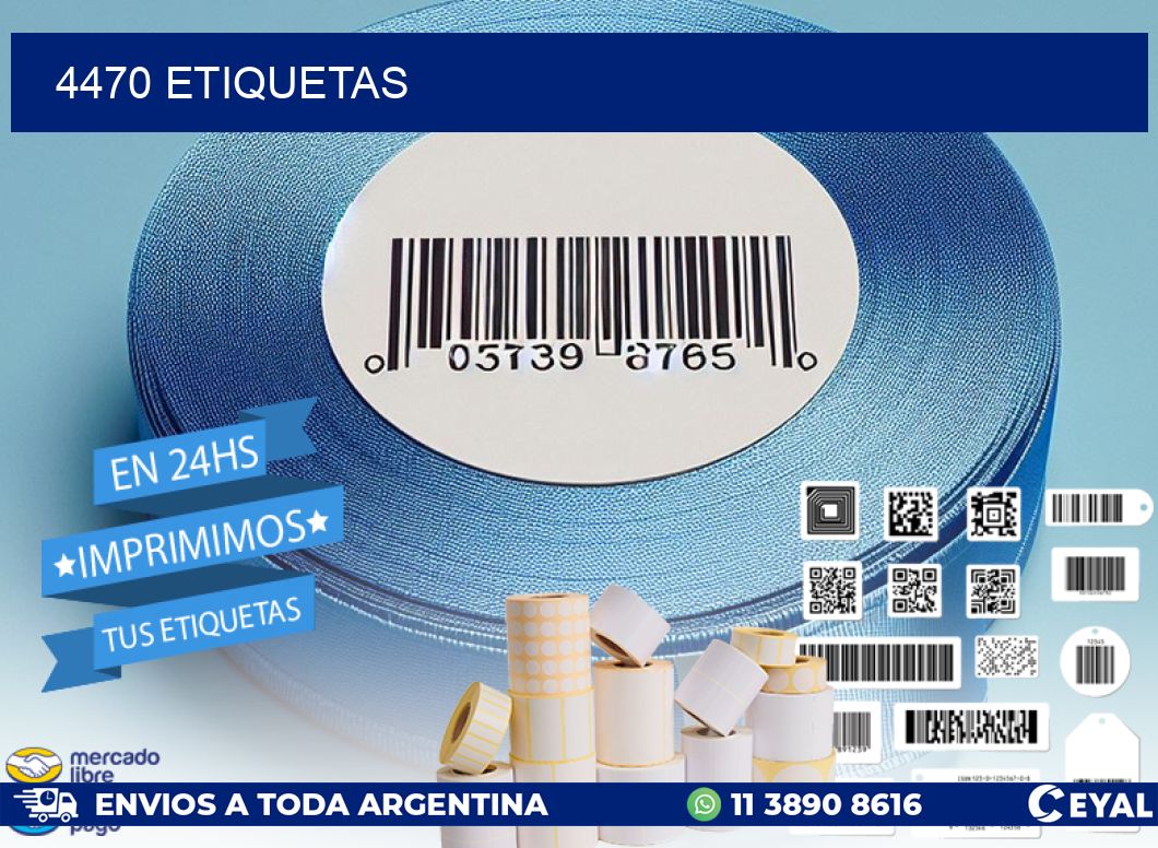 4470 ETIQUETAS