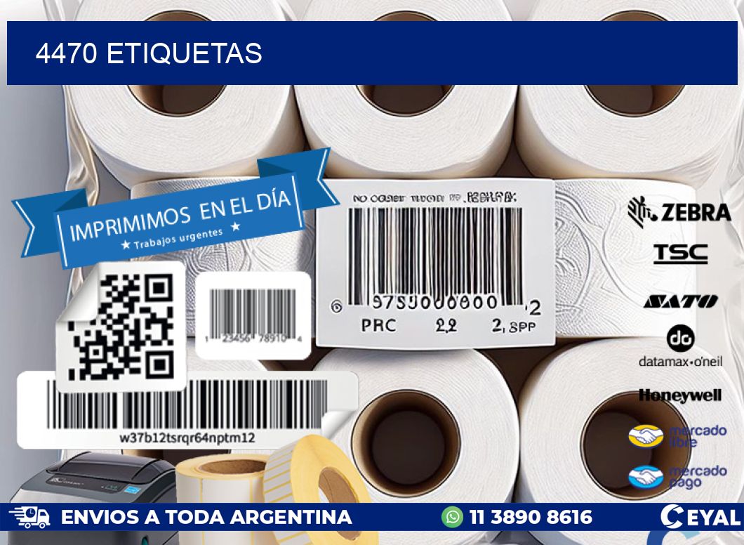 4470 ETIQUETAS