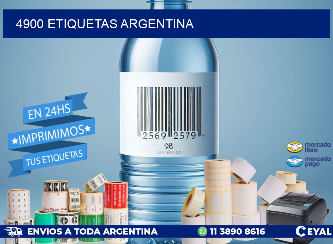 4900 ETIQUETAS ARGENTINA