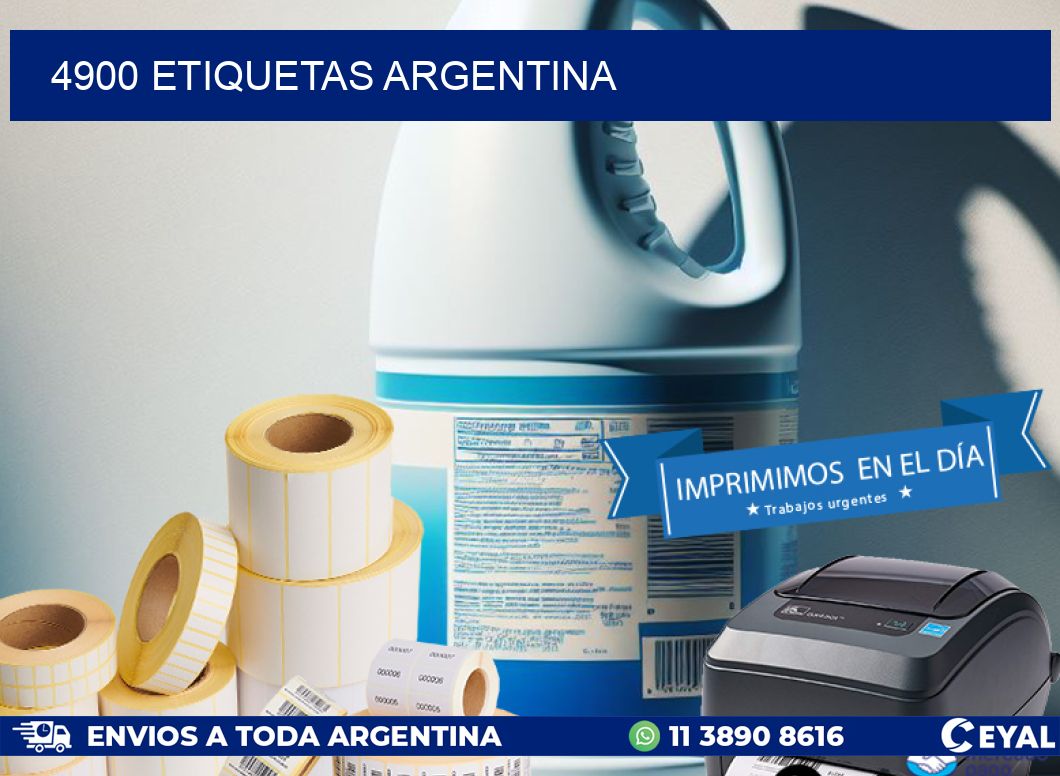 4900 ETIQUETAS ARGENTINA