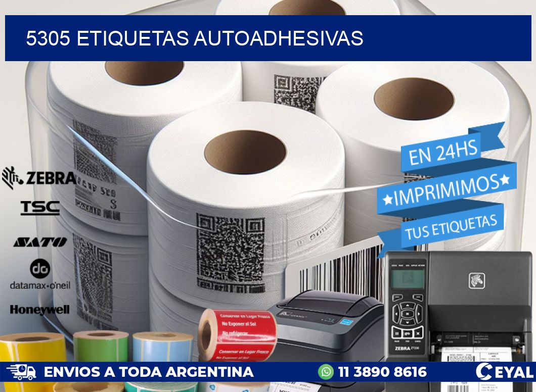 5305 ETIQUETAS AUTOADHESIVAS