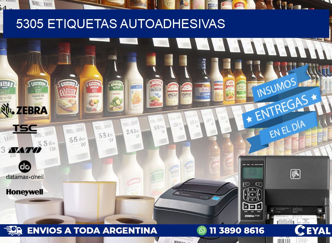 5305 ETIQUETAS AUTOADHESIVAS