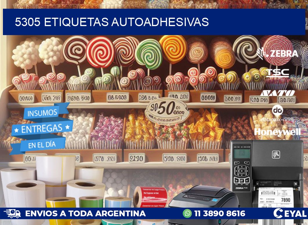 5305 ETIQUETAS AUTOADHESIVAS