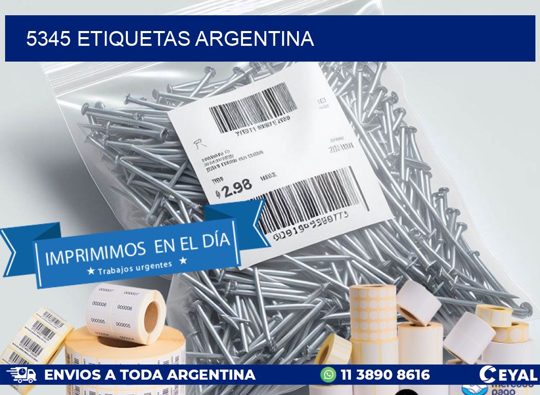 5345 ETIQUETAS ARGENTINA