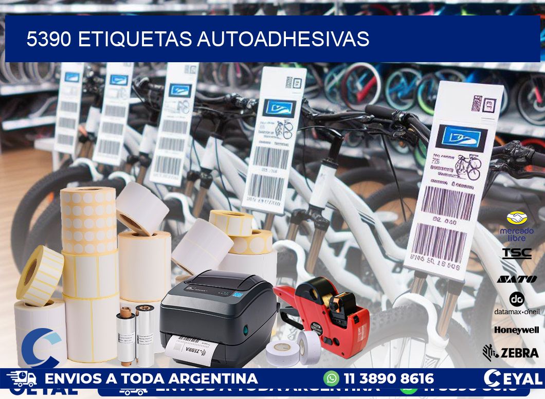 5390 ETIQUETAS AUTOADHESIVAS