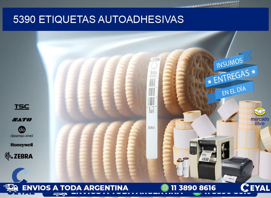 5390 ETIQUETAS AUTOADHESIVAS