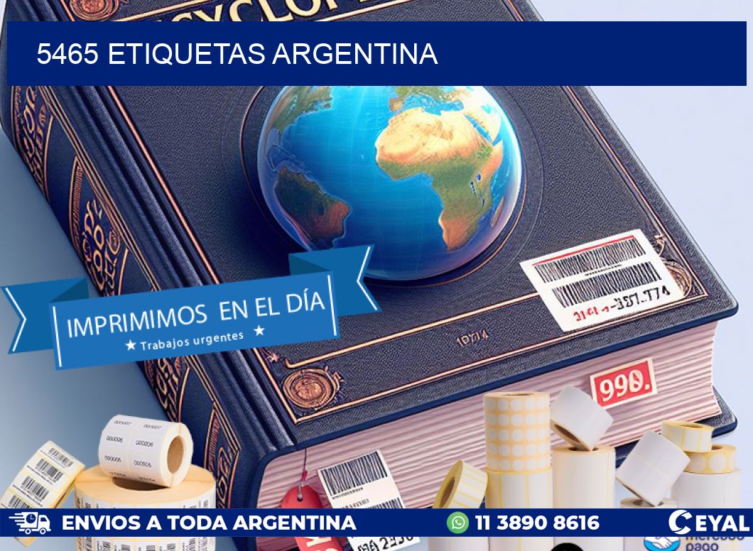 5465 ETIQUETAS ARGENTINA