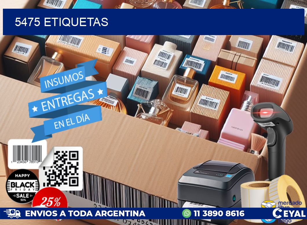5475 ETIQUETAS