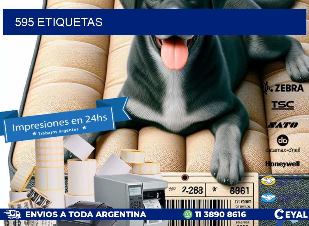 595 ETIQUETAS