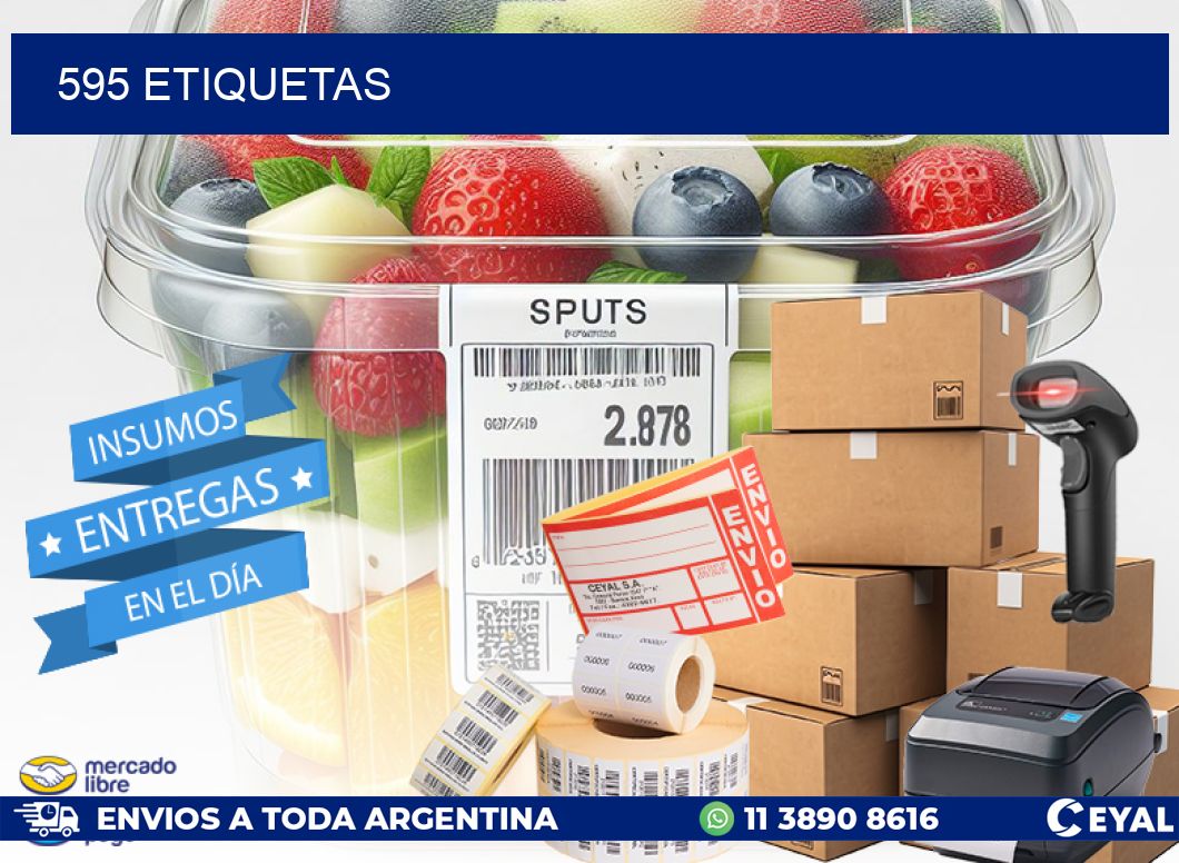 595 ETIQUETAS