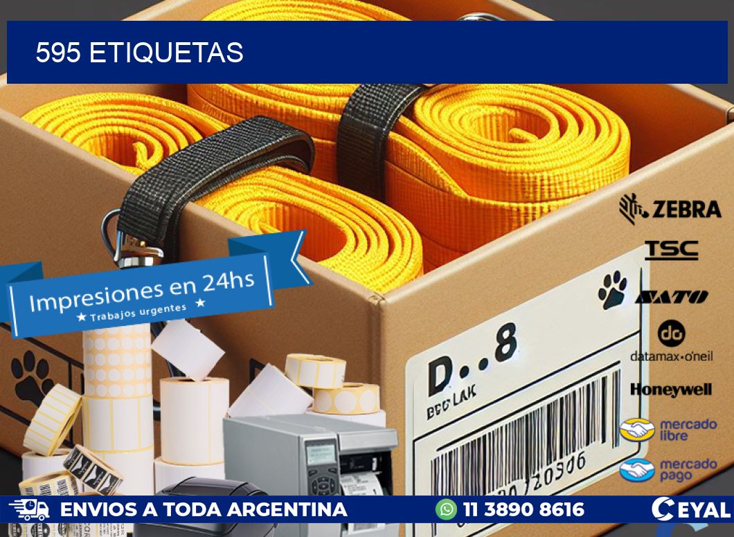 595 ETIQUETAS