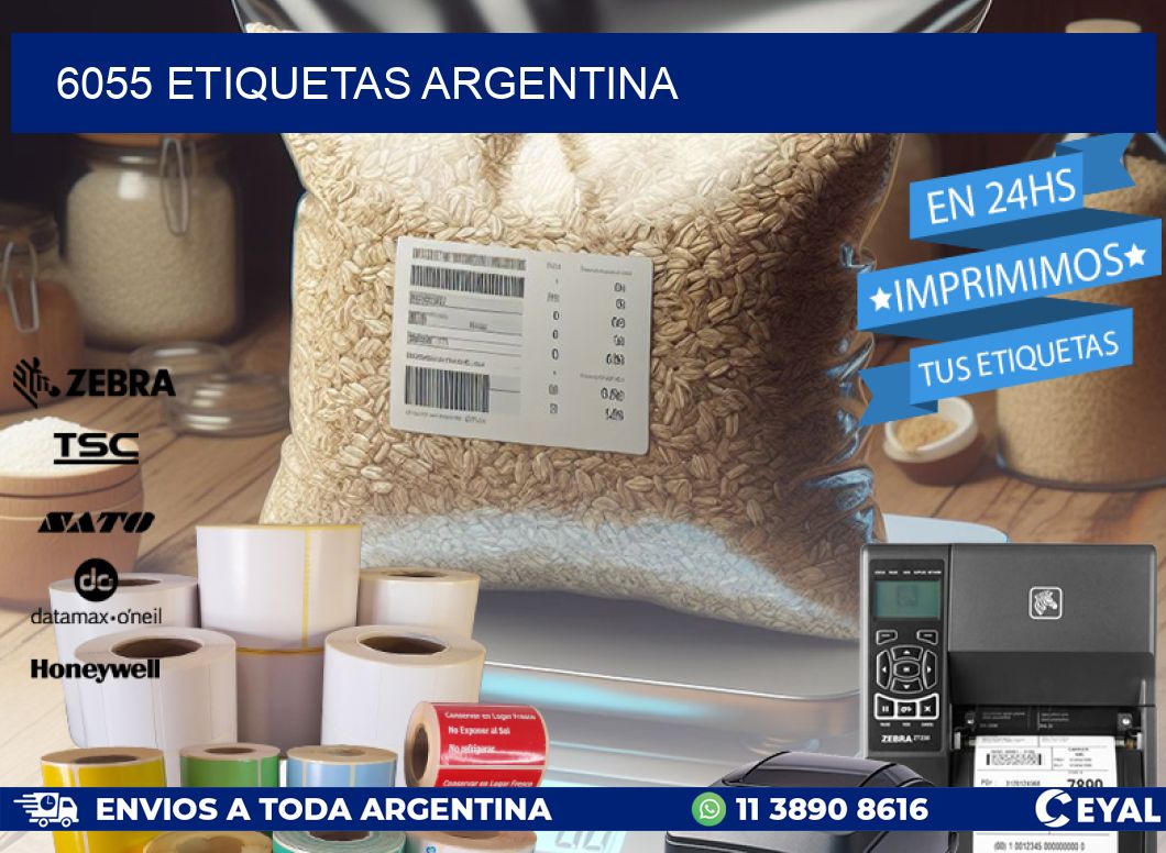 6055 ETIQUETAS ARGENTINA