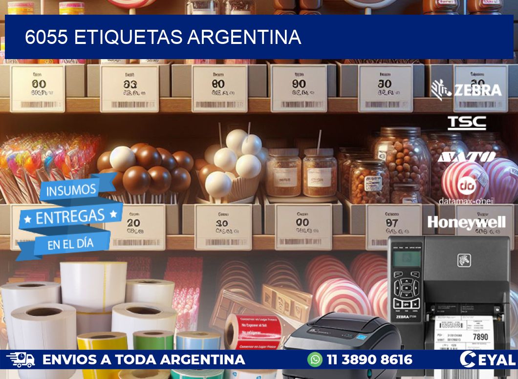 6055 ETIQUETAS ARGENTINA