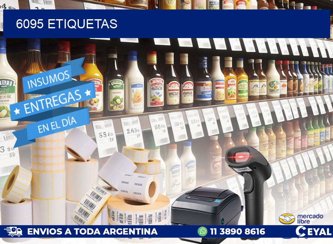 6095 ETIQUETAS
