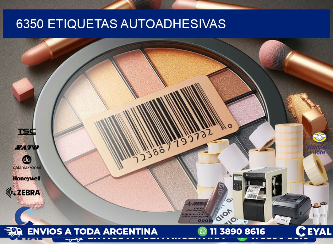 6350 ETIQUETAS AUTOADHESIVAS