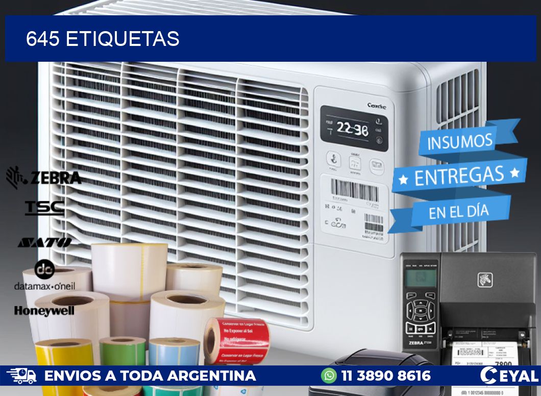 645 ETIQUETAS