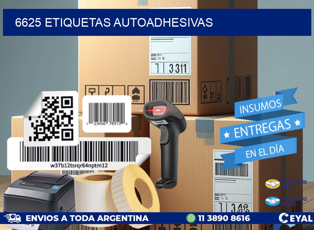 6625 ETIQUETAS AUTOADHESIVAS