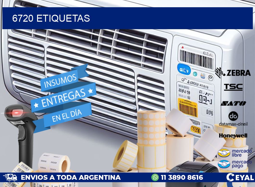 6720 ETIQUETAS