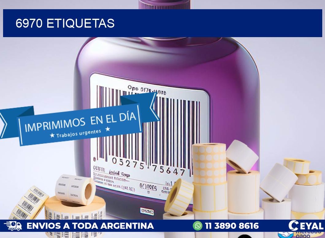 6970 ETIQUETAS