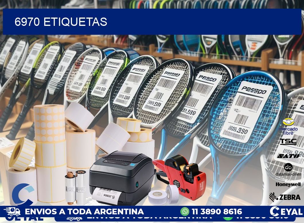 6970 ETIQUETAS