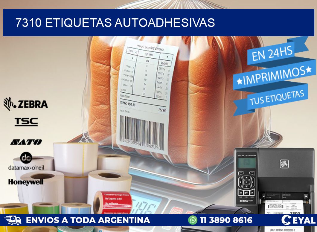 7310 ETIQUETAS AUTOADHESIVAS