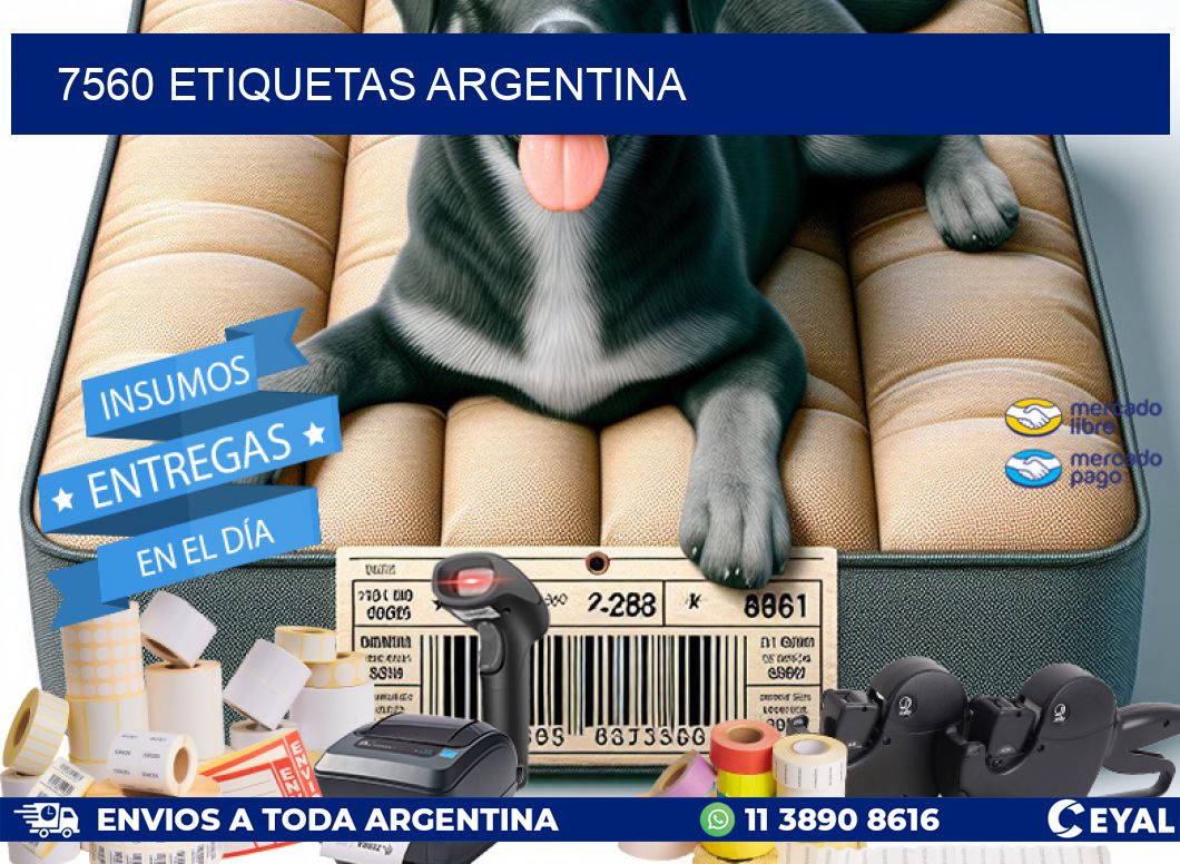 7560 ETIQUETAS ARGENTINA