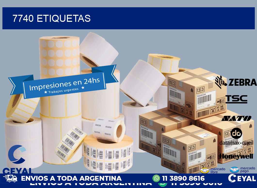 7740 ETIQUETAS