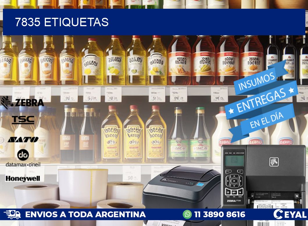 7835 ETIQUETAS