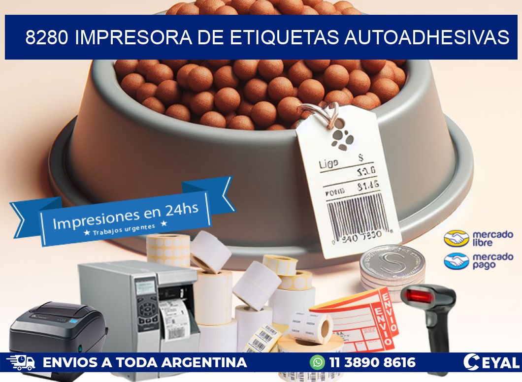 8280 IMPRESORA DE ETIQUETAS AUTOADHESIVAS