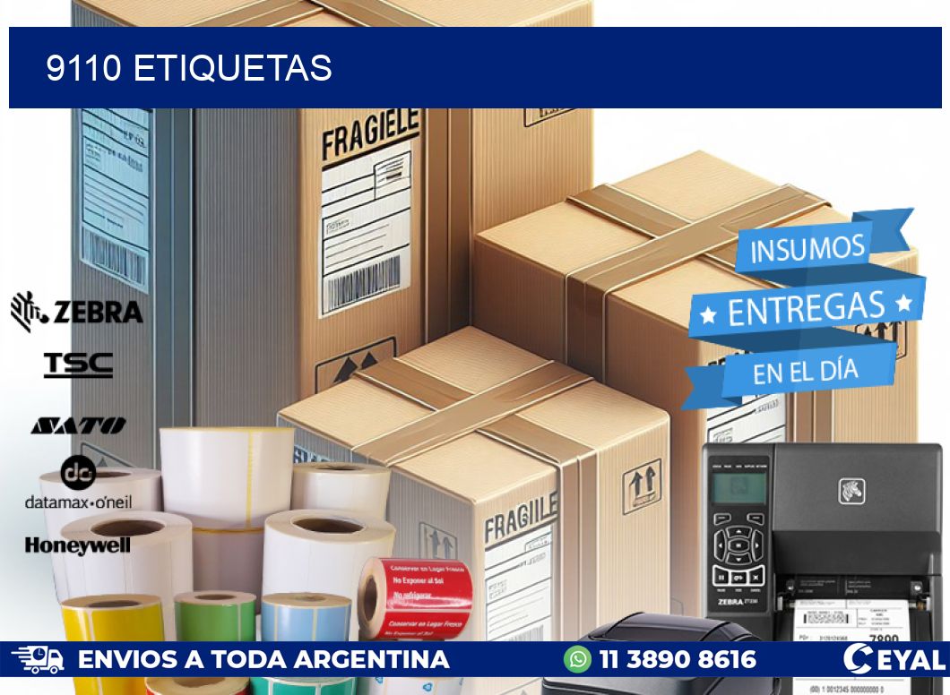 9110 ETIQUETAS