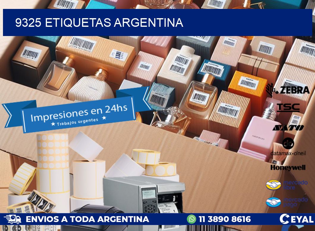 9325 ETIQUETAS ARGENTINA