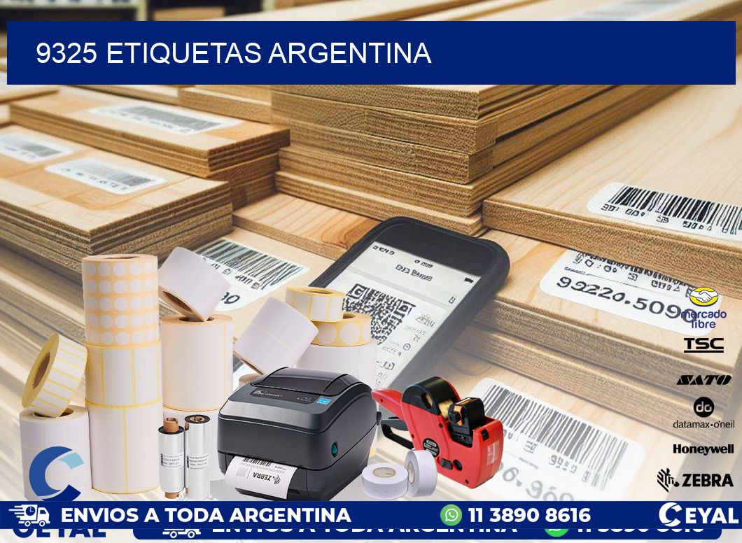 9325 ETIQUETAS ARGENTINA