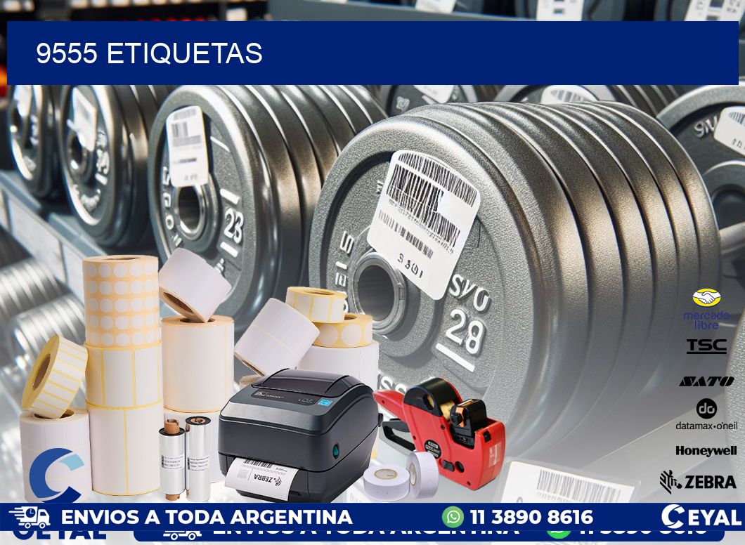 9555 ETIQUETAS